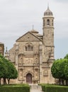 The Sacred Chapel of the Saviour in Renaissance style and the Plaza de Vaquez de Molina, Ubeda Royalty Free Stock Photo