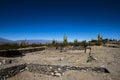 The Sacred City of Quilmes or ruins of Quilmes - is located in the Calchaqui valley, province of Tucuman, Argentina. In the Royalty Free Stock Photo