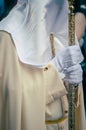 Sacred Elegance: A glimpse of Holy Week in Valladolid Royalty Free Stock Photo