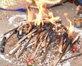 Sacred Fire in wedding