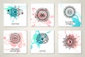 Sacred Geometry Forms on Watercolor Royalty Free Stock Photo