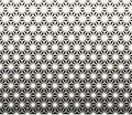 sacred geometry halftone triangle graphic pattern