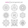 Sacred geometry set