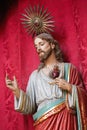 Sacred Heart of Jesus, Cathedral of Aveiro, Centro region, Portu Royalty Free Stock Photo