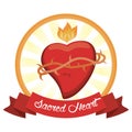 Sacred heart jesus christ image