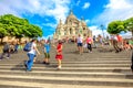 Sacred Heart of Paris Royalty Free Stock Photo