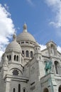 Sacred Heart (Sacre Coeur) Cathedral Royalty Free Stock Photo