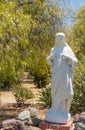 Sacred Heart statye at San Lorenzo Seminary, Santa Inez, CA, USA