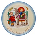 Sacred Journey Christmas Plate