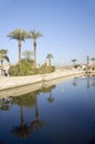 Sacred lake in Karnak Temple