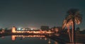 Sacred lake at Karnak Temple