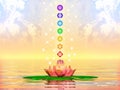 Sacred Lotus And Chakras