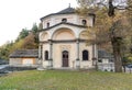 Chapel of the Sacred Mount Calvary of Domodossola on the Mattarella hill, Piedmont, Italy Royalty Free Stock Photo