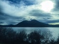 Sacred Mt. Konocti at Clearlake Royalty Free Stock Photo