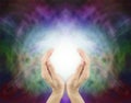 Sacred Pranic Healing Energy Royalty Free Stock Photo