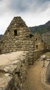 Sacred Rock, an important piece of Inca culture located in the north of Machu Picchu Peru Royalty Free Stock Photo