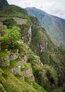 Sacred Rock an important piece of Inca culture of Machu Picchu Peru Royalty Free Stock Photo