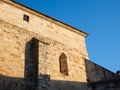 sacred romanic abbey in a mediterranean city. Travel concept