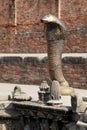 Sacred Serpent at Sundari Chowk, Bhaktapur, Nepal Royalty Free Stock Photo