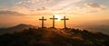 The Sacred Symbolism of the Three Crosses on Good Friday: Exploring