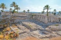 Sacred Temple area at Tel Megiddo National Park, World Heritage Site at Jezreel Valley, Israel