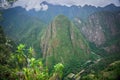 Summit of Happy Mountain or Putucusi Mountain in Machu Picchu Royalty Free Stock Photo