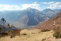 Sacred valley in peru Royalty Free Stock Photo
