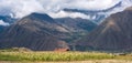 Sacred Valley Urubamba in Peru