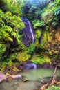 The Sacred Waterfall Royalty Free Stock Photo