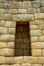 Sacrifice niche at Machu Picchu, Peru