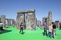 Sacrilege inflatable stonehenge