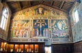 Sacristy of the Basilica di Santa Croce. Florence, Italy Royalty Free Stock Photo