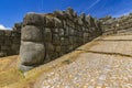 Sacsayhuaman, Inca citadel towering over Cusco in Peru Royalty Free Stock Photo