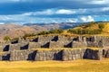 Sacsayhuaman Inca Ruin, Cusco, Peru Royalty Free Stock Photo