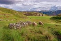 Sacsayhuaman, Inca ruins in Cusco, Peru Royalty Free Stock Photo