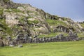 Sacsayhuaman walls, ancient inca fortress near Cuzco