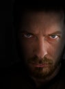 Sad and angry looking man Royalty Free Stock Photo