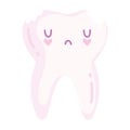 sad broken tooth