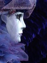 A sad carnival mask in Venice