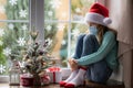 Christmas holiday during pandemic coronavirus COVID 19 concept Royalty Free Stock Photo