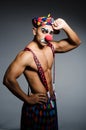 Sad clown Royalty Free Stock Photo