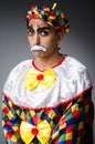 Sad clown Royalty Free Stock Photo
