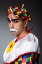 Sad clown Royalty Free Stock Photo