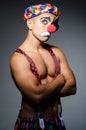 Sad clown Royalty Free Stock Photo