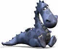 Sad dragon Royalty Free Stock Photo