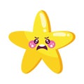 sad emoji star kawaii