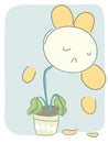 Sad flower