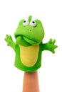 Sad Hand puppet Royalty Free Stock Photo