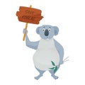 Koala protection poster