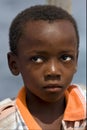 sad little boy in zanzibar